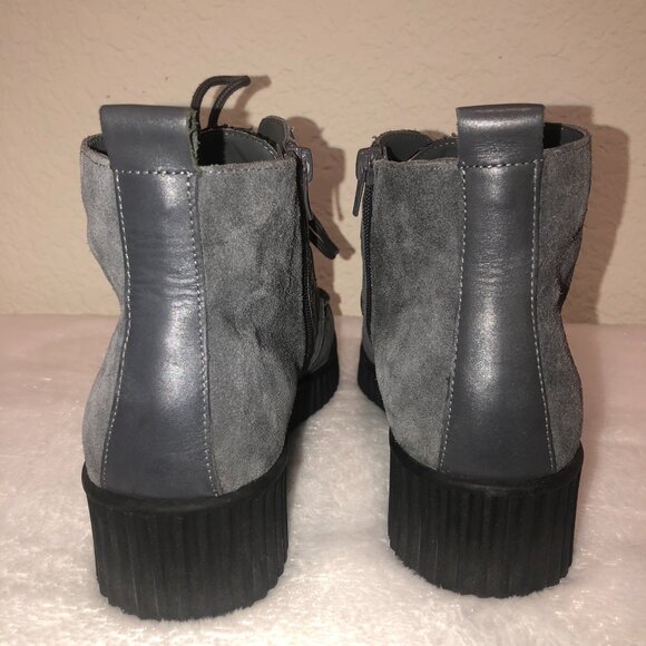 Aerosoles  Umpire Grey Combo Booties - Picture 4 of 8